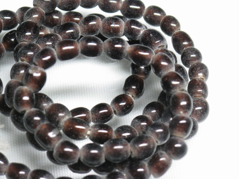 TOKO-BEADS AG027N-37 Glass Seed bead (strand) 5~6mm AG027N-37 シードビーズ（連） 5~6mm Asian bead & African bead  Handmade,Lampeork,bead,asia,india,ethnic,parts,accessory,beads とんぼ玉,ビーズ,トンボ玉,アジア,インド,エスニック,手作り,パーツ,アクセサリー