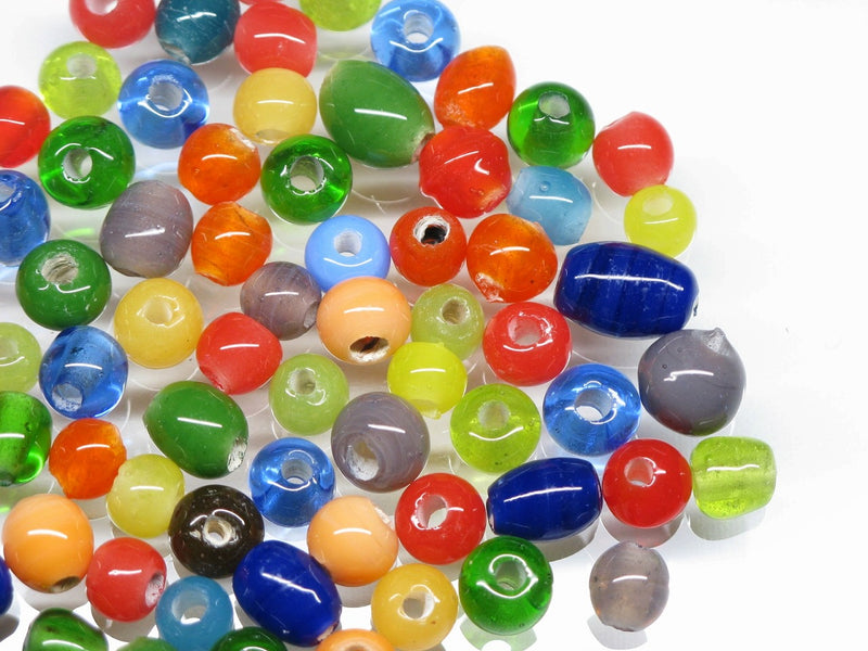 TOKO-BEADS AG028P-99 Mixed colors seed bead (20g) 4~6mm AG028P-99 ミックスシードビーズ（20g） 4~6mm Asian bead & African bead  Handmade,Lampeork,bead,asia,india,ethnic,parts,accessory,beads とんぼ玉,ビーズ,トンボ玉,アジア,インド,エスニック,手作り,パーツ,アクセサリー