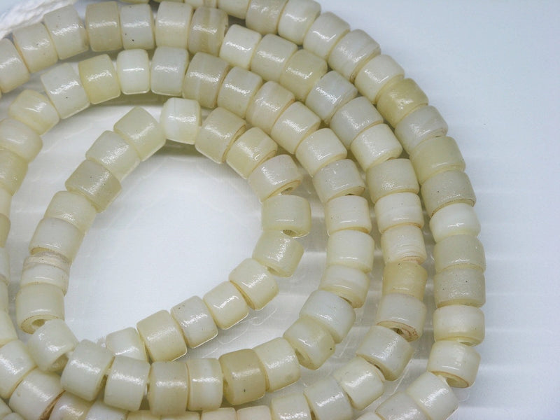 TOKO-BEADS AG029N-05 Glass Seed bead (strand) 7~7.5mm AG029N-05 チューブ型シードビーズ（連） 7~7.5mm Asian bead & African bead  Handmade,Lampeork,bead,asia,india,ethnic,parts,accessory,beads とんぼ玉,ビーズ,トンボ玉,アジア,インド,エスニック,手作り,パーツ,アクセサリー