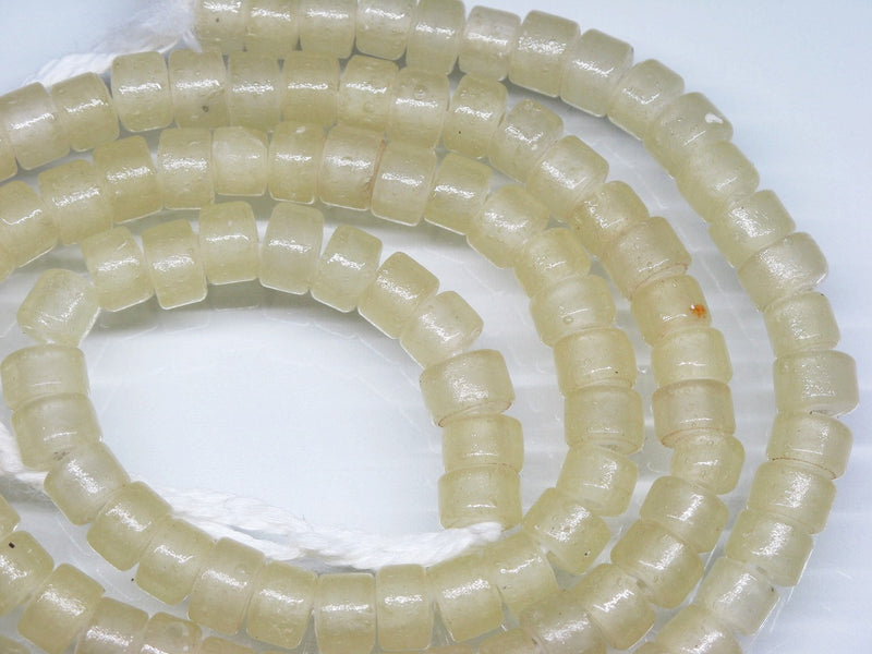 TOKO-BEADS AG029N-07 Glass Seed bead (strand) 7~7.5mm AG029N-07 チューブ型シードビーズ（連） 7~7.5mm Asian bead & African bead  Handmade,Lampeork,bead,asia,india,ethnic,parts,accessory,beads とんぼ玉,ビーズ,トンボ玉,アジア,インド,エスニック,手作り,パーツ,アクセサリー