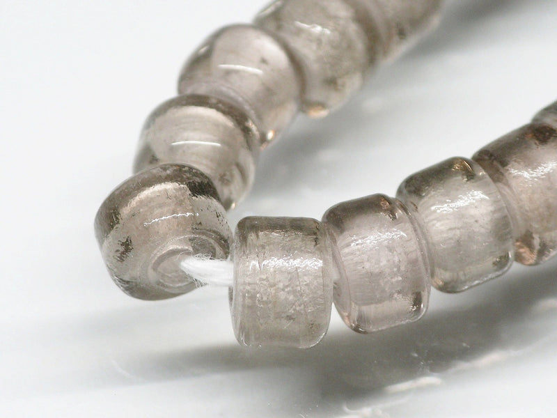 TOKO-BEADS AG029N-08 Glass Seed bead (strand) 7~7.5mm AG029N-08 チューブ型シードビーズ（連） 7~7.5mm Asian bead & African bead  Handmade,Lampeork,bead,asia,india,ethnic,parts,accessory,beads とんぼ玉,ビーズ,トンボ玉,アジア,インド,エスニック,手作り,パーツ,アクセサリー