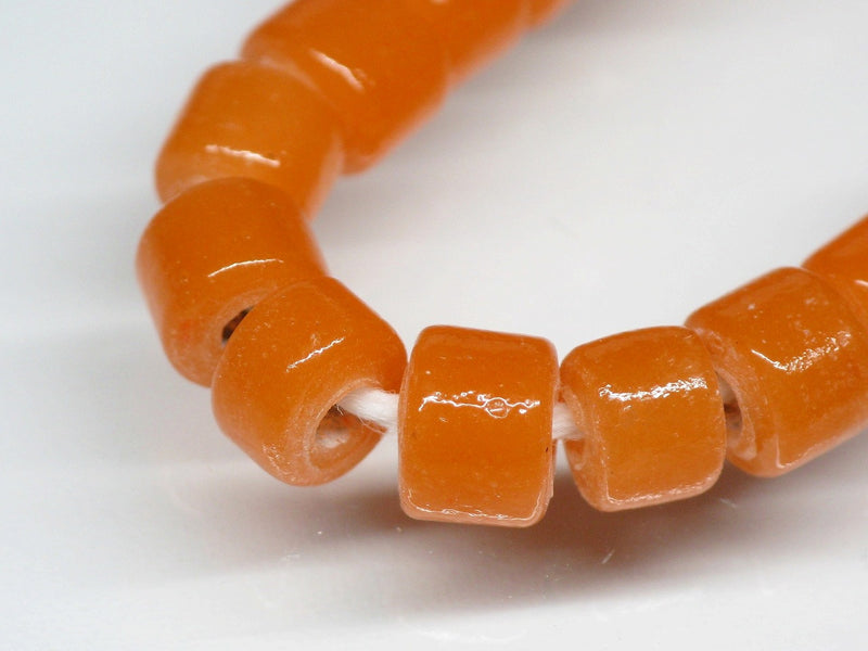 TOKO-BEADS AG029N-16 Glass Seed bead (strand) 7~7.5mm AG029N-16 チューブ型シードビーズ（連） 7~7.5mm Asian bead & African bead  Handmade,Lampeork,bead,asia,india,ethnic,parts,accessory,beads とんぼ玉,ビーズ,トンボ玉,アジア,インド,エスニック,手作り,パーツ,アクセサリー