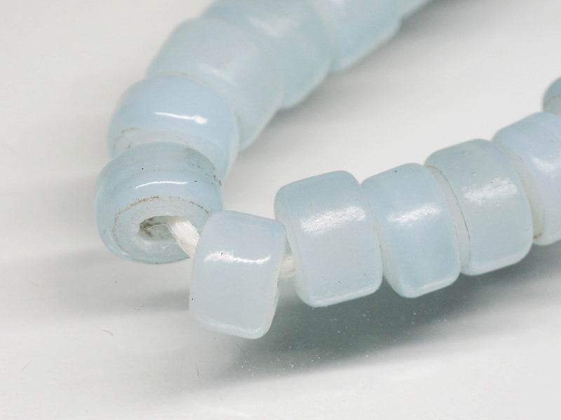 TOKO-BEADS AG029N-22 Glass Seed bead (strand) 7~7.5mm AG029N-22 チューブ型シードビーズ（連） 7~7.5mm Asian bead & African bead  Handmade,Lampeork,bead,asia,india,ethnic,parts,accessory,beads とんぼ玉,ビーズ,トンボ玉,アジア,インド,エスニック,手作り,パーツ,アクセサリー