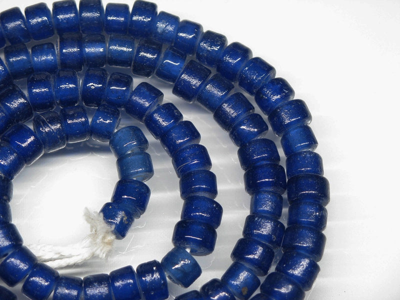 TOKO-BEADS AG029N-23 Glass Seed bead (strand) 7~7.5mm AG029N-23 チューブ型シードビーズ（連） 7~7.5mm Asian bead & African bead  Handmade,Lampeork,bead,asia,india,ethnic,parts,accessory,beads とんぼ玉,ビーズ,トンボ玉,アジア,インド,エスニック,手作り,パーツ,アクセサリー