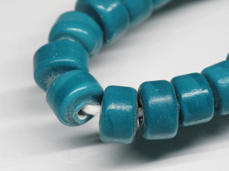 TOKO-BEADS AG029N-24 Glass Seed bead (strand) 7~7.5mm AG029N-24 チューブ型シードビーズ（連） 7~7.5mm Asian bead & African bead  Handmade,Lampeork,bead,asia,india,ethnic,parts,accessory,beads とんぼ玉,ビーズ,トンボ玉,アジア,インド,エスニック,手作り,パーツ,アクセサリー