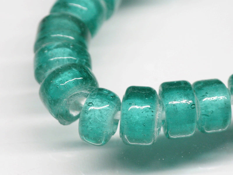 TOKO-BEADS AG029N-25 Glass Seed bead (strand) 7~7.5mm AG029N-25 チューブ型シードビーズ（連） 7~7.5mm Asian bead & African bead  Handmade,Lampeork,bead,asia,india,ethnic,parts,accessory,beads とんぼ玉,ビーズ,トンボ玉,アジア,インド,エスニック,手作り,パーツ,アクセサリー