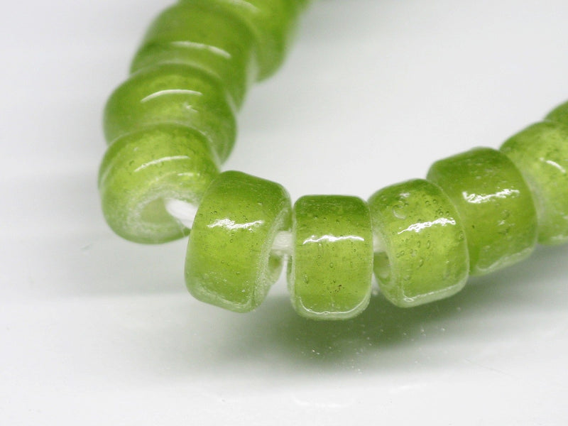 TOKO-BEADS AG029N-28 Glass Seed bead (strand) 7~7.5mm AG029N-28 チューブ型シードビーズ（連） 7~7.5mm Asian bead & African bead  Handmade,Lampeork,bead,asia,india,ethnic,parts,accessory,beads とんぼ玉,ビーズ,トンボ玉,アジア,インド,エスニック,手作り,パーツ,アクセサリー