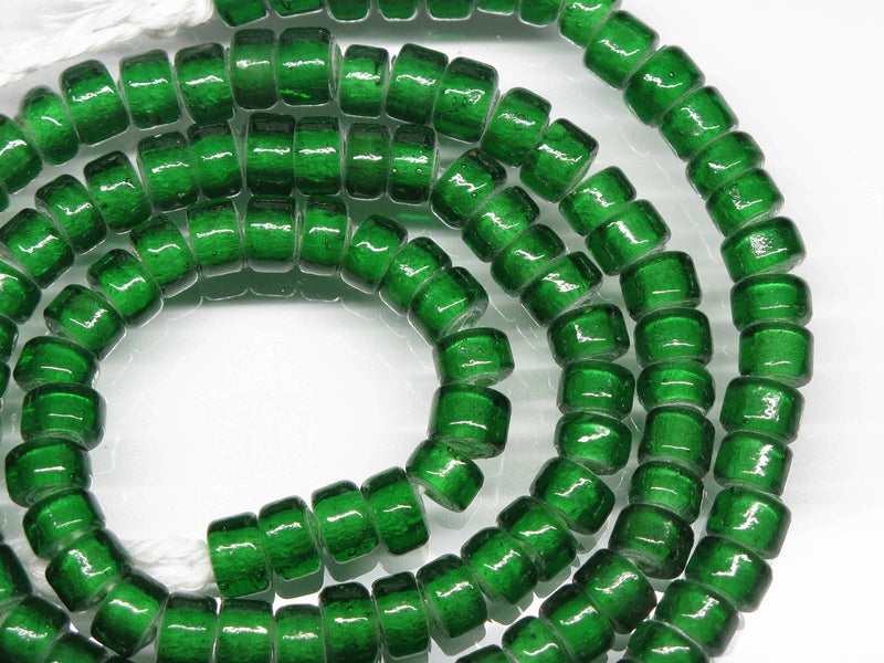 TOKO-BEADS AG029N-29 Glass Seed bead (strand) 7~7.5mm AG029N-29 チューブ型シードビーズ（連） 7~7.5mm Asian bead & African bead  Handmade,Lampeork,bead,asia,india,ethnic,parts,accessory,beads とんぼ玉,ビーズ,トンボ玉,アジア,インド,エスニック,手作り,パーツ,アクセサリー