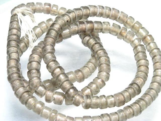 TOKO-BEADS AG029N-40 Glass Seed bead (strand) 6.5mm AG029N-40 チューブ型シードビーズ（連） 6.5mm Asian bead & African bead  Handmade,Lampeork,bead,asia,india,ethnic,parts,accessory,beads とんぼ玉,ビーズ,トンボ玉,アジア,インド,エスニック,手作り,パーツ,アクセサリー