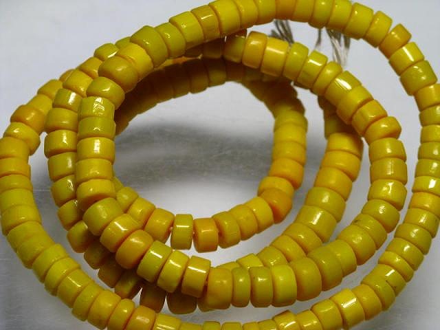 TOKO-BEADS AG029N-41 Glass Seed bead (strand) 6.5mm AG029N-41 チューブ型シードビーズ（連） 6.5mm Asian bead & African bead  Handmade,Lampeork,bead,asia,india,ethnic,parts,accessory,beads とんぼ玉,ビーズ,トンボ玉,アジア,インド,エスニック,手作り,パーツ,アクセサリー