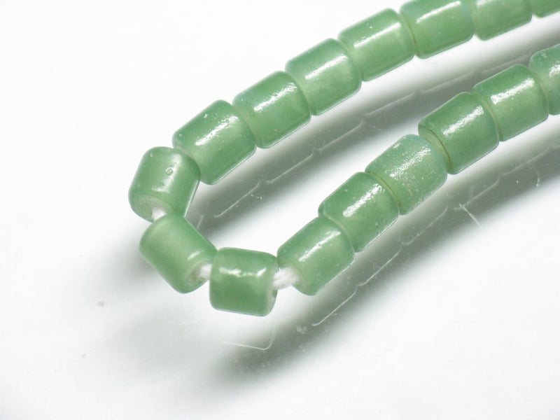 TOKO-BEADS AG029N-45 Glass Seed bead (strand) 4mm AG029N-45 チューブ型シードビーズ（連） 4mm Asian bead & African bead  Handmade,Lampeork,bead,asia,india,ethnic,parts,accessory,beads とんぼ玉,ビーズ,トンボ玉,アジア,インド,エスニック,手作り,パーツ,アクセサリー