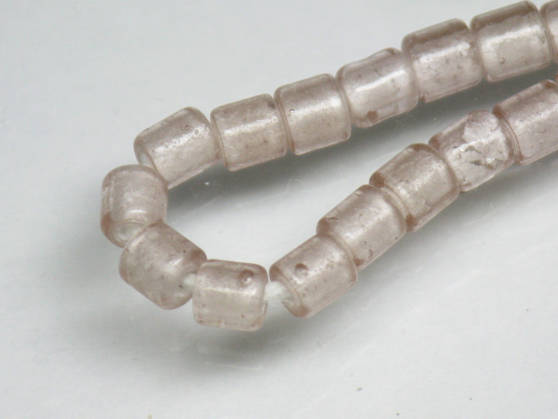 TOKO-BEADS AG029N-46 Glass Seed bead (strand) 4mm AG029N-46 チューブ型シードビーズ（連） 4mm Asian bead & African bead  Handmade,Lampeork,bead,asia,india,ethnic,parts,accessory,beads とんぼ玉,ビーズ,トンボ玉,アジア,インド,エスニック,手作り,パーツ,アクセサリー