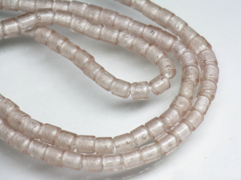TOKO-BEADS AG029N-46 Glass Seed bead (strand) 4mm AG029N-46 チューブ型シードビーズ（連） 4mm Asian bead & African bead  Handmade,Lampeork,bead,asia,india,ethnic,parts,accessory,beads とんぼ玉,ビーズ,トンボ玉,アジア,インド,エスニック,手作り,パーツ,アクセサリー