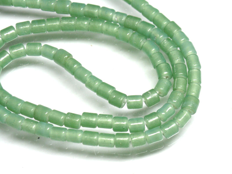 TOKO-BEADS AG029N-47 Glass Seed bead (strand) 4mm AG029N-47 チューブ型シードビーズ（連） 4mm Asian bead & African bead  Handmade,Lampeork,bead,asia,india,ethnic,parts,accessory,beads とんぼ玉,ビーズ,トンボ玉,アジア,インド,エスニック,手作り,パーツ,アクセサリー