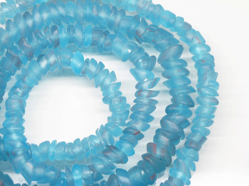 TOKO-BEADS AG030N-16 Glass Seed bead (strand) 5~6mm AG030N-16 サザレ風シードビーズ（連） 5~6mm Asian bead & African bead  Handmade,Lampeork,bead,asia,india,ethnic,parts,accessory,beads とんぼ玉,ビーズ,トンボ玉,アジア,インド,エスニック,手作り,パーツ,アクセサリー