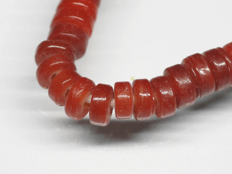 TOKO-BEADS AG031N-26 Glass Seed bead (strand) 5.5~6mm AG031N-26 チューブ型シードビーズ（小）（連） 5.5~6mm Asian bead & African bead  Handmade,Lampeork,bead,asia,india,ethnic,parts,accessory,beads とんぼ玉,ビーズ,トンボ玉,アジア,インド,エスニック,手作り,パーツ,アクセサリー