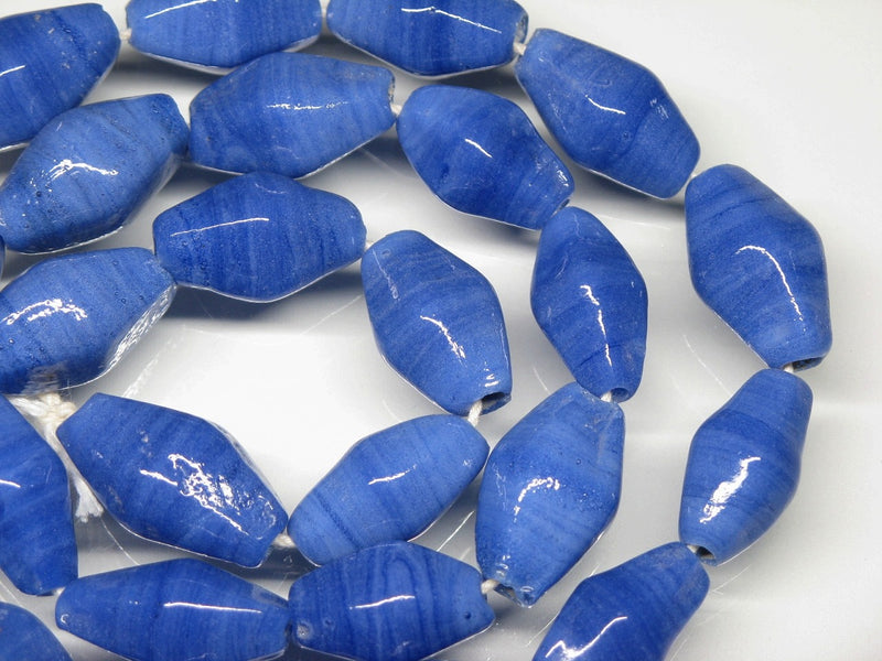 TOKO-BEADS AG038N-13 Glass bead (strand) 10~12mm AG038N-13 ひし形とんぼ玉（連） 10~12mm Asian bead & African bead  Handmade,Lampeork,bead,asia,india,ethnic,parts,accessory,beads とんぼ玉,ビーズ,トンボ玉,アジア,インド,エスニック,手作り,パーツ,アクセサリー