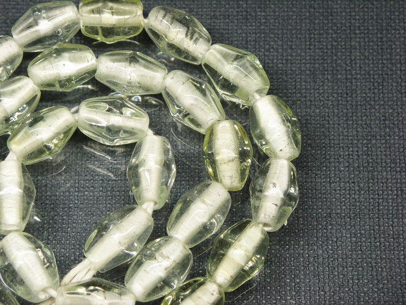 TOKO-BEADS AG038-28N Glass bead (strand) 10~11mm AG038-28N ひし形とんぼ玉（連） 10~11mm Asian bead & African bead  Handmade,Lampeork,bead,asia,india,ethnic,parts,accessory,beads とんぼ玉,ビーズ,トンボ玉,アジア,インド,エスニック,手作り,パーツ,アクセサリー
