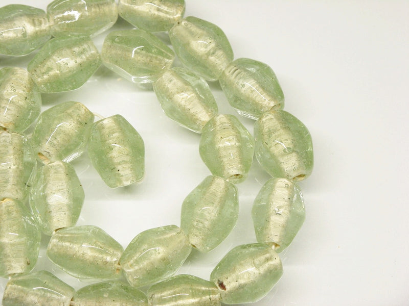TOKO-BEADS AG038-29N Glass bead (strand) 11~13mm AG038-29N ひし形とんぼ玉（連） 11~13mm Asian bead & African bead  Handmade,Lampeork,bead,asia,india,ethnic,parts,accessory,beads とんぼ玉,ビーズ,トンボ玉,アジア,インド,エスニック,手作り,パーツ,アクセサリー