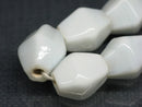 TOKO-BEADS AG038-30N Glass bead (strand) 12mm AG038-30N ひし形とんぼ玉（連） 12mm Asian bead & African bead  Handmade,Lampeork,bead,asia,india,ethnic,parts,accessory,beads とんぼ玉,ビーズ,トンボ玉,アジア,インド,エスニック,手作り,パーツ,アクセサリー