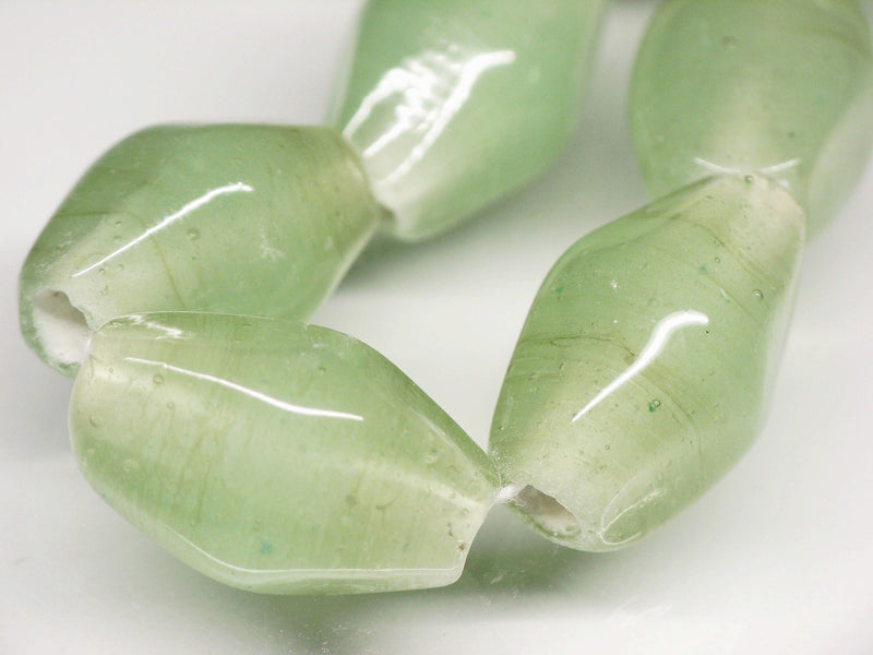 TOKO-BEADS AG038-32N Glass bead (strand) 11~12mm AG038-32N ひし形とんぼ玉（連） 11~12mm Asian bead & African bead  Handmade,Lampeork,bead,asia,india,ethnic,parts,accessory,beads とんぼ玉,ビーズ,トンボ玉,アジア,インド,エスニック,手作り,パーツ,アクセサリー