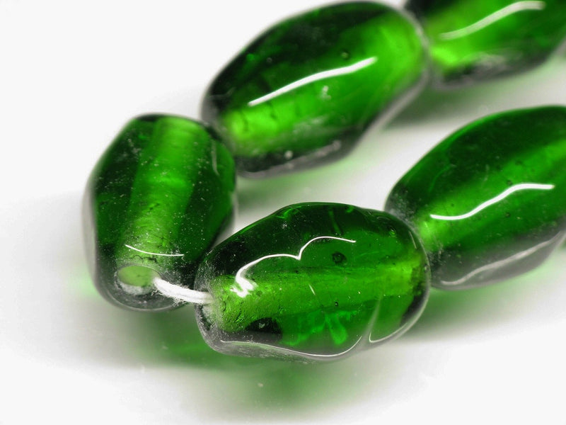 TOKO-BEADS AG038-37N Glass bead (strand) 10~11mm AG038-37N ひし形とんぼ玉（連） 10~11mm Asian bead & African bead  Handmade,Lampeork,bead,asia,india,ethnic,parts,accessory,beads とんぼ玉,ビーズ,トンボ玉,アジア,インド,エスニック,手作り,パーツ,アクセサリー