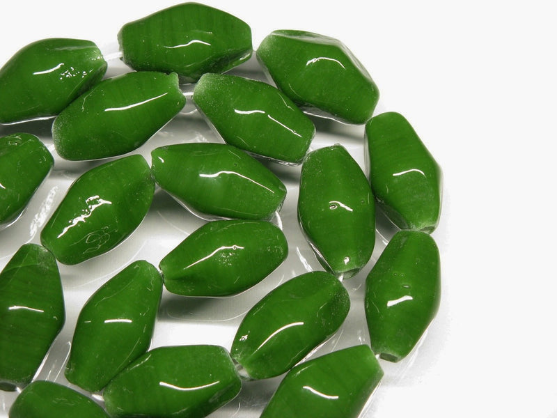 TOKO-BEADS AG038-38N Glass bead (strand) 10~11mm AG038-38N ひし形とんぼ玉（連） 10~11mm Asian bead & African bead  Handmade,Lampeork,bead,asia,india,ethnic,parts,accessory,beads とんぼ玉,ビーズ,トンボ玉,アジア,インド,エスニック,手作り,パーツ,アクセサリー