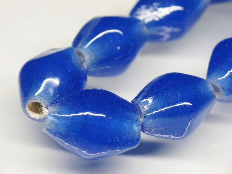 TOKO-BEADS AG038-45N Glass bead (strand) 10~11mm AG038-45N ひし形とんぼ玉（連） 10~11mm Asian bead & African bead  Handmade,Lampeork,bead,asia,india,ethnic,parts,accessory,beads とんぼ玉,ビーズ,トンボ玉,アジア,インド,エスニック,手作り,パーツ,アクセサリー