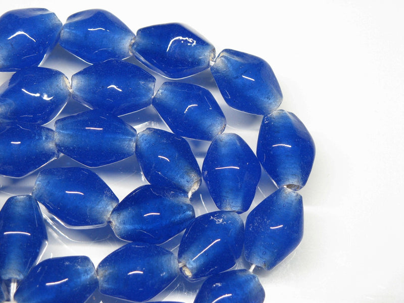 TOKO-BEADS AG038-45N Glass bead (strand) 10~11mm AG038-45N ひし形とんぼ玉（連） 10~11mm Asian bead & African bead  Handmade,Lampeork,bead,asia,india,ethnic,parts,accessory,beads とんぼ玉,ビーズ,トンボ玉,アジア,インド,エスニック,手作り,パーツ,アクセサリー