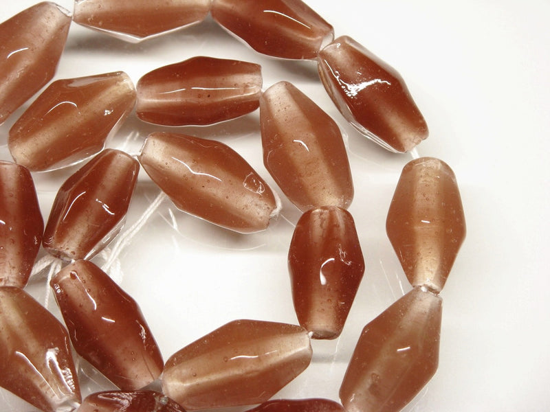 TOKO-BEADS AG038-49N Glass bead (strand) 10~11mm AG038-49N ひし形とんぼ玉（連） 10~11mm Asian bead & African bead  Handmade,Lampeork,bead,asia,india,ethnic,parts,accessory,beads とんぼ玉,ビーズ,トンボ玉,アジア,インド,エスニック,手作り,パーツ,アクセサリー