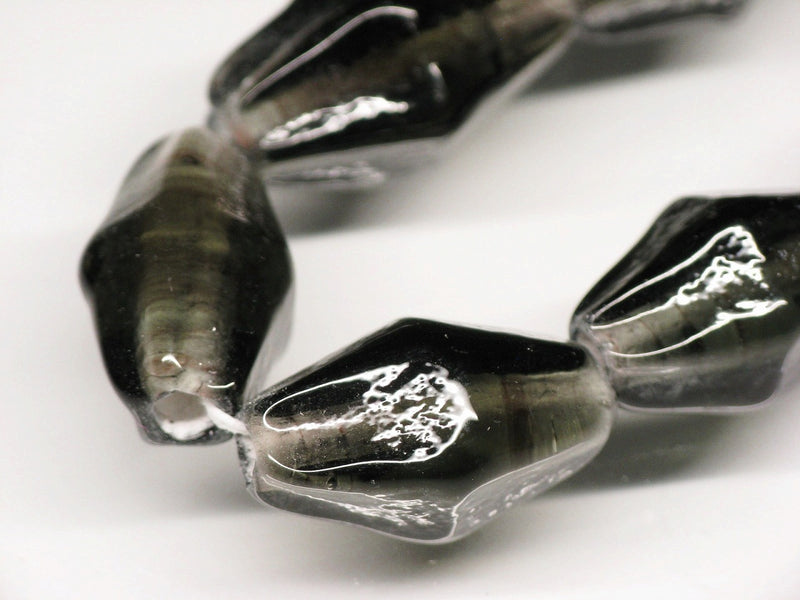 TOKO-BEADS AG038-52N Glass bead (strand) 10~12mm AG038-52N ひし形とんぼ玉（連） 10~12mm Asian bead & African bead  Handmade,Lampeork,bead,asia,india,ethnic,parts,accessory,beads とんぼ玉,ビーズ,トンボ玉,アジア,インド,エスニック,手作り,パーツ,アクセサリー