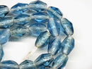 TOKO-BEADS AG038-60N Glass bead (strand) 10~12mm AG038-60N ひし形とんぼ玉（連） 10~12mm Asian bead & African bead  Handmade,Lampeork,bead,asia,india,ethnic,parts,accessory,beads とんぼ玉,ビーズ,トンボ玉,アジア,インド,エスニック,手作り,パーツ,アクセサリー