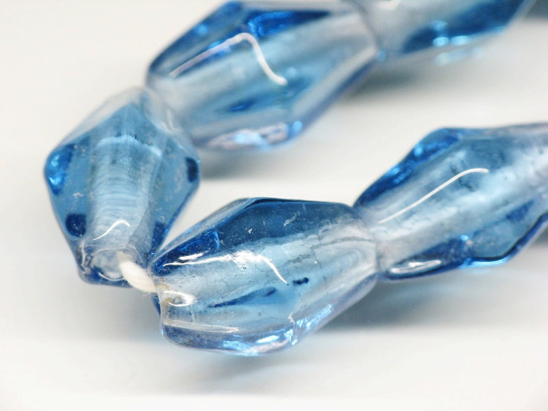 TOKO-BEADS AG038-62N Glass bead (strand) 9~10mm AG038-62N ひし形とんぼ玉（連） 9~10mm Asian bead & African bead  Handmade,Lampeork,bead,asia,india,ethnic,parts,accessory,beads とんぼ玉,ビーズ,トンボ玉,アジア,インド,エスニック,手作り,パーツ,アクセサリー