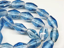 TOKO-BEADS AG038-62N Glass bead (strand) 9~10mm AG038-62N ひし形とんぼ玉（連） 9~10mm Asian bead & African bead  Handmade,Lampeork,bead,asia,india,ethnic,parts,accessory,beads とんぼ玉,ビーズ,トンボ玉,アジア,インド,エスニック,手作り,パーツ,アクセサリー