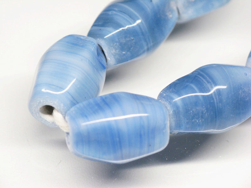 TOKO-BEADS AG038-64N Glass bead (strand) 9~11mm AG038-64N ひし形とんぼ玉（連） 9~11mm Asian bead & African bead  Handmade,Lampeork,bead,asia,india,ethnic,parts,accessory,beads とんぼ玉,ビーズ,トンボ玉,アジア,インド,エスニック,手作り,パーツ,アクセサリー