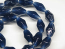 TOKO-BEADS AG038-74N Glass bead (strand) 10~11mm AG038-74N ひし形とんぼ玉（連） 10~11mm Asian bead & African bead  Handmade,Lampeork,bead,asia,india,ethnic,parts,accessory,beads とんぼ玉,ビーズ,トンボ玉,アジア,インド,エスニック,手作り,パーツ,アクセサリー