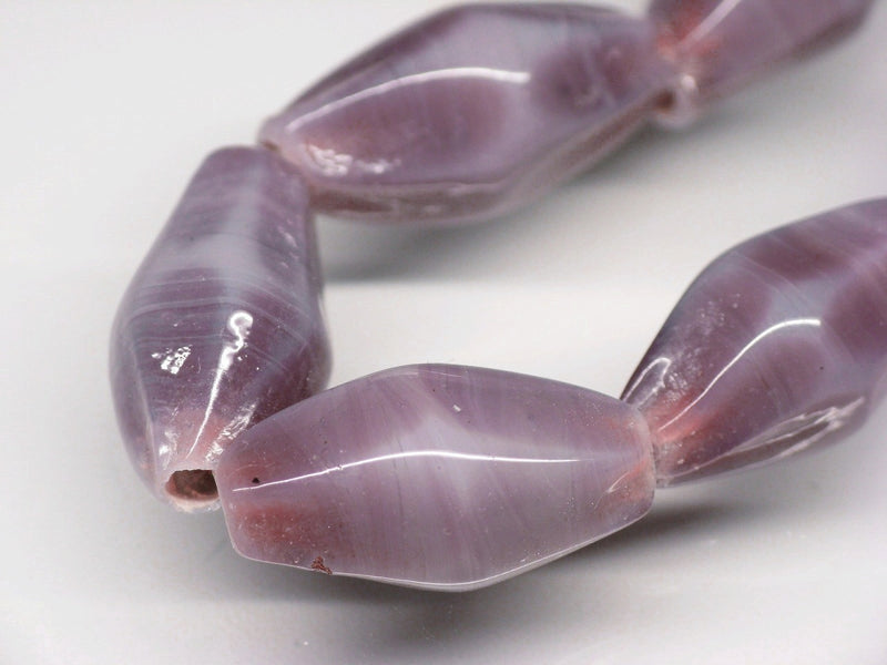 TOKO-BEADS AG038-76N Glass bead (strand) 9~10mm AG038-76N ひし形とんぼ玉（連） 9~10mm Asian bead & African bead  Handmade,Lampeork,bead,asia,india,ethnic,parts,accessory,beads とんぼ玉,ビーズ,トンボ玉,アジア,インド,エスニック,手作り,パーツ,アクセサリー