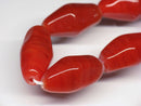TOKO-BEADS AG038-78N Glass bead (strand) 10mm AG038-78N ひし形とんぼ玉（連） 10mm Asian bead & African bead  Handmade,Lampeork,bead,asia,india,ethnic,parts,accessory,beads とんぼ玉,ビーズ,トンボ玉,アジア,インド,エスニック,手作り,パーツ,アクセサリー