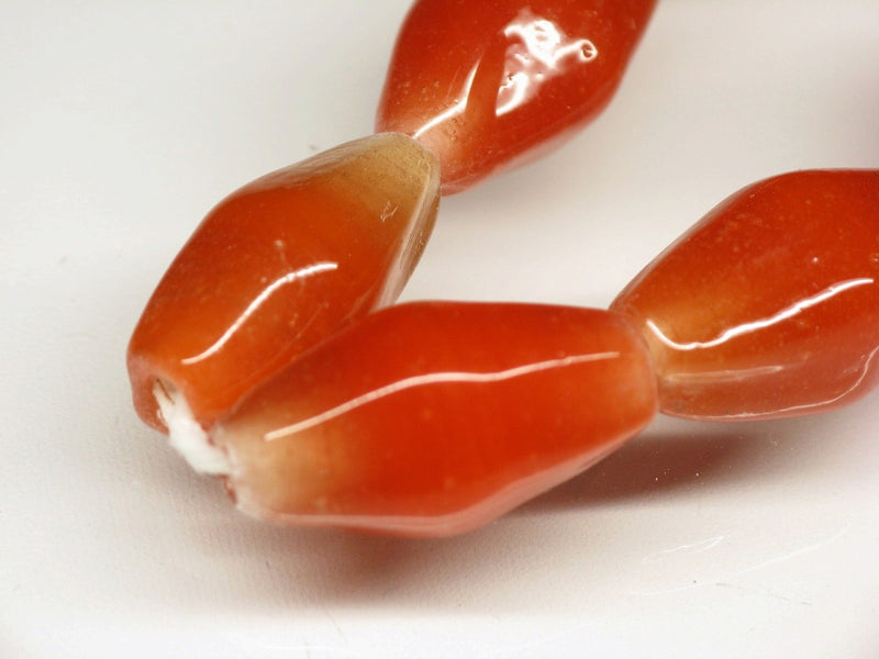 TOKO-BEADS AG038-83N Glass bead (strand) 10mm AG038-83N ひし形とんぼ玉（連） 10mm Asian bead & African bead  Handmade,Lampeork,bead,asia,india,ethnic,parts,accessory,beads とんぼ玉,ビーズ,トンボ玉,アジア,インド,エスニック,手作り,パーツ,アクセサリー