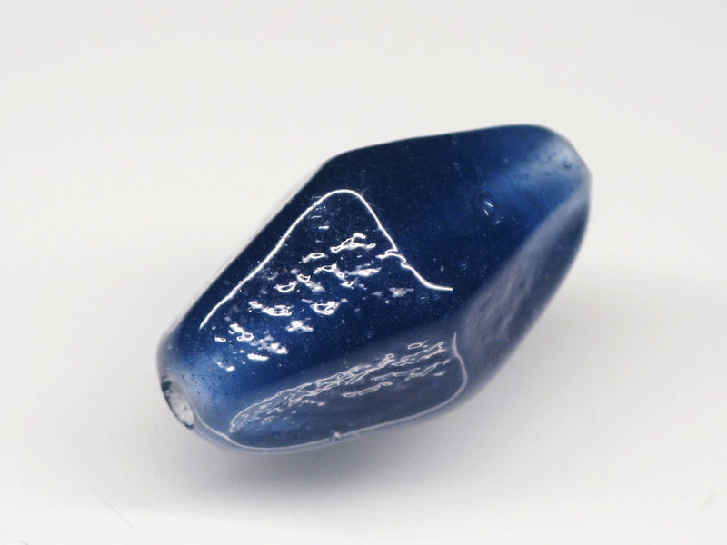 TOKO-BEADS AG038-74S Glass bead 10~11mm AG038-74S ひし形とんぼ玉 10~11mm Asian bead & African bead  Handmade,Lampeork,bead,asia,india,ethnic,parts,accessory,beads とんぼ玉,ビーズ,トンボ玉,アジア,インド,エスニック,手作り,パーツ,アクセサリー