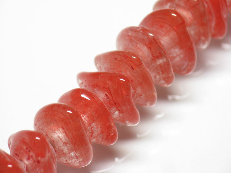 TOKO-BEADS AG039-46P Triangle bead (50pcs) 11~13mm AG039-46P トライアングルビーズ（50個パック） 11~13mm Asian bead & African bead  Handmade,Lampeork,bead,asia,india,ethnic,parts,accessory,beads とんぼ玉,ビーズ,トンボ玉,アジア,インド,エスニック,手作り,パーツ,アクセサリー