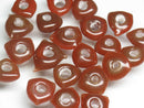 TOKO-BEADS AG039-49P Triangle bead (50pcs) 10~12mm AG039-49P トライアングルビーズ（50個パック） 10~12mm Asian bead & African bead  Handmade,Lampeork,bead,asia,india,ethnic,parts,accessory,beads とんぼ玉,ビーズ,トンボ玉,アジア,インド,エスニック,手作り,パーツ,アクセサリー
