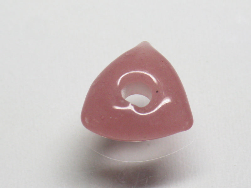 TOKO-BEADS AG039S-39 Triangle bead 10~11mm AG039S-39 トライアングルビーズ 10~11mm Asian bead & African bead  Handmade,Lampeork,bead,asia,india,ethnic,parts,accessory,beads とんぼ玉,ビーズ,トンボ玉,アジア,インド,エスニック,手作り,パーツ,アクセサリー