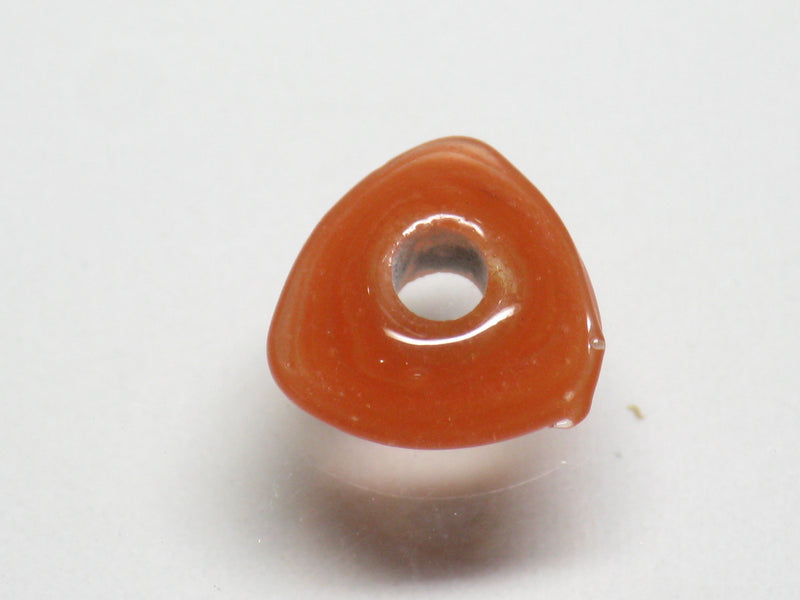 TOKO-BEADS AG039-43S Triangle bead 10~11mm AG039-43S トライアングルビーズ 10~11mm Asian bead & African bead  Handmade,Lampeork,bead,asia,india,ethnic,parts,accessory,beads とんぼ玉,ビーズ,トンボ玉,アジア,インド,エスニック,手作り,パーツ,アクセサリー
