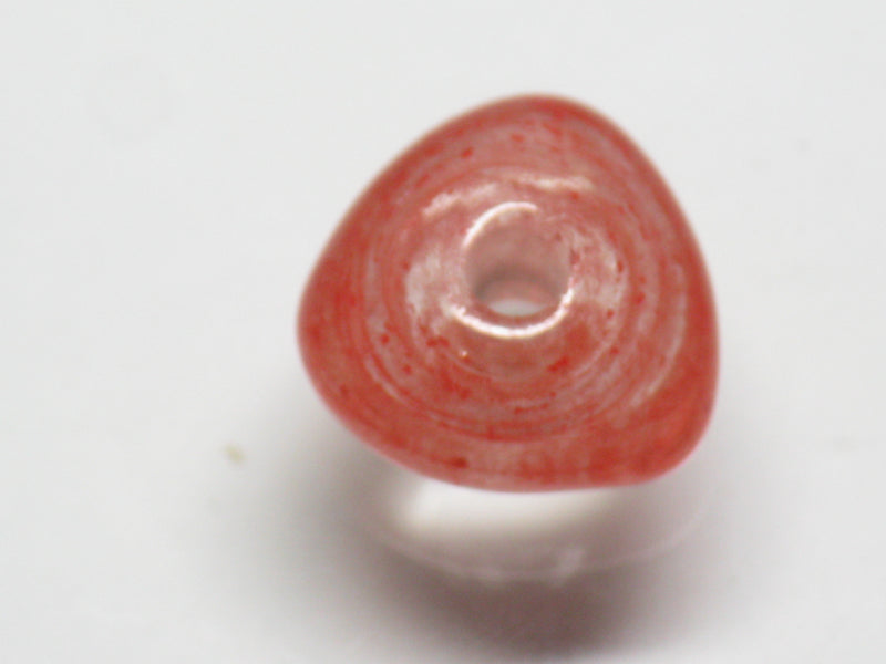 TOKO-BEADS AG039-46S Triangle bead 11~13mm AG039-46S トライアングルビーズ 11~13mm Asian bead & African bead  Handmade,Lampeork,bead,asia,india,ethnic,parts,accessory,beads とんぼ玉,ビーズ,トンボ玉,アジア,インド,エスニック,手作り,パーツ,アクセサリー