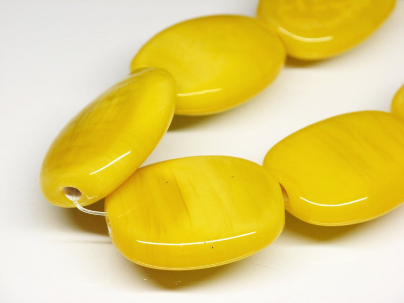 TOKO-BEADS AG040-10N Glass bead (strand) 22~23mm AG040-10N オーバルビーズ（連） 22~23mm Asian bead & African bead  Handmade,Lampeork,bead,asia,india,ethnic,parts,accessory,beads とんぼ玉,ビーズ,トンボ玉,アジア,インド,エスニック,手作り,パーツ,アクセサリー