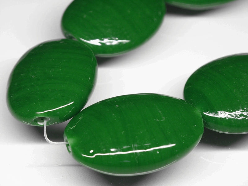 TOKO-BEADS AG040-17N Glass bead (strand) 23~24mm AG040-17N オーバルビーズ（連） 23~24mm Asian bead & African bead  Handmade,Lampeork,bead,asia,india,ethnic,parts,accessory,beads とんぼ玉,ビーズ,トンボ玉,アジア,インド,エスニック,手作り,パーツ,アクセサリー