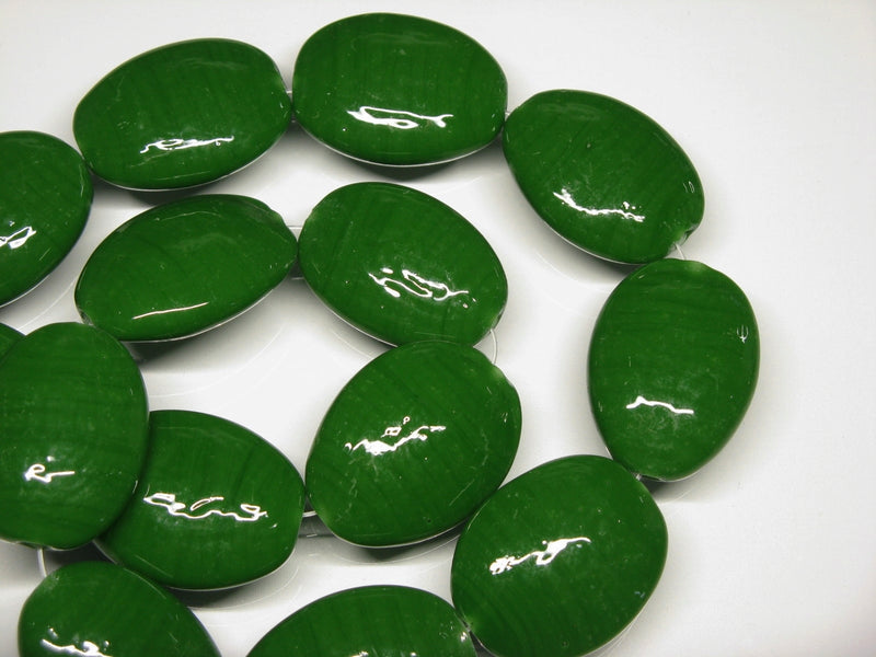 TOKO-BEADS AG040-17N Glass bead (strand) 23~24mm AG040-17N オーバルビーズ（連） 23~24mm Asian bead & African bead  Handmade,Lampeork,bead,asia,india,ethnic,parts,accessory,beads とんぼ玉,ビーズ,トンボ玉,アジア,インド,エスニック,手作り,パーツ,アクセサリー