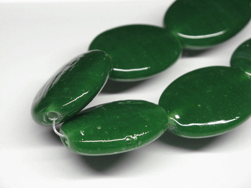 TOKO-BEADS AG040-18N Glass bead (strand) 23~25mm AG040-18N オーバルビーズ（連） 23~25mm Asian bead & African bead  Handmade,Lampeork,bead,asia,india,ethnic,parts,accessory,beads とんぼ玉,ビーズ,トンボ玉,アジア,インド,エスニック,手作り,パーツ,アクセサリー