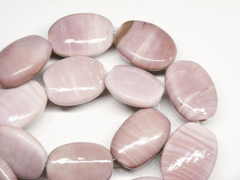 TOKO-BEADS AG040-25N Glass bead (strand) 21~23mm AG040-25N オーバルビーズ（連） 21~23mm Asian bead & African bead  Handmade,Lampeork,bead,asia,india,ethnic,parts,accessory,beads とんぼ玉,ビーズ,トンボ玉,アジア,インド,エスニック,手作り,パーツ,アクセサリー